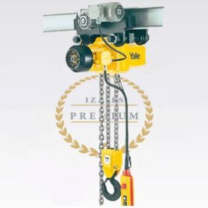 TECLE ELÉCTRICO CON TROLLEY ELÉCTRICO 0.5 A 5 TON YALE